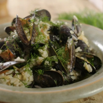 Nigel Slater Turkish pilav with rice and mussels recipe