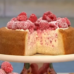 Nadiya Hussain raspberry ice cream cake recipe on This Morning