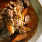 Jamie Oliver meltin’ mustardy beef stew recipe