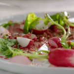 Jamie Oliver Dukkah beef carpaccio with Egyptian spices recipe