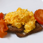 Linia Patel scrambled eggs and smoked salmon recipe on Get a Holiday Body 