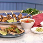 Gok Wan tasty chicken satay with Asian slaw recipe on This Morning
