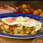 Phil Vickery perfect potato and ham hash recipe on This Morning