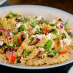 Dale Pinnock brown pasta salad recipe on Eat, Shop, Save