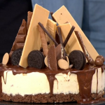 Joe Moruzzi and Brendon Parry cheesecake with caramel sauce recipe on This Morning