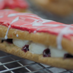 Liam Charles cola flavoured popping candy eclairs recipe on Liam Bakes