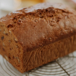 Joe Lycett date and walnut loaf recipe on Mary Berry’s Christmas Party