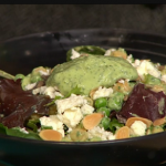 Simon Rimmer Charred Broccoli Salad With Avo and Chilli Dressing recipe on Sunday Brunch