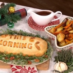 Henry and Ian’s mushroom wellington with red wine gravy recipe for a vegetarian Christmas lunch on This Morning