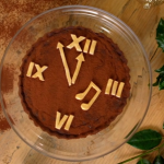 Catherine’s chocolate roman numeral tart recipe on The Best Christmas Food Ever