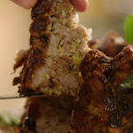 Jamie Oliver and Buddy’s pork and cider stuffing with sausages and leeks recipe
