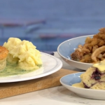 Phil Vickery steamed jam roly poly recipe for King Harry’s dream dinner on This Morning