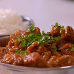 Parveen Ashraf lamb bhuna with cucumber raita recipe on Parveen’s Indian Kitchen