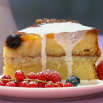 Simon Rimmer Pineapple Upside Down Cheesecake recipe on Sunday Brunch