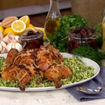 Clodagh Mckenna chicken with preserved lemon and bulgur wheat salad recipe on This Morning