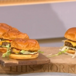 DJ BBQ’s ultimate cheeseburger with American mustard recipe on This Morning