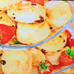Anton du Beke scones with strawberry jam recipe on This Morning