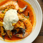 Simon Rimmer Crab and Prawn Stew recipe on Sunday Brunch