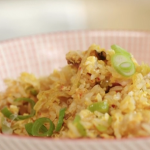 John Torode fried rice with kimchi and bacon recipe on John and Lisa’s Weekend Kitchen