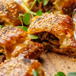 Simon Rimmer Beef And Pickled Onion Sausage Roll recipe on This Morning