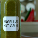 Angela Gambling hot sauce recipe on Eat Well For Less?