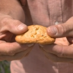 Phil Vickery custard cookies with lavender and white chocolate recipe on This Morning