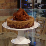 Paul A Young vegan chocolate brownie torte with Madagascan chocolate ganache recipe on Saturday Kitchen