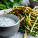 Simon Rimmer Crunchy Green Beans with Ranch Dressing recipe on Sunday Brunch