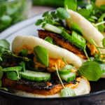 Simon Rimmer Spiced Peanut and Smoked Tofu Buns recipe on Sunday Brunch