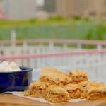 Si and Dave’s cinnamon and walnut baklava with orange syrup recipe on Hairy Bikers: Route 66