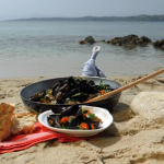 Gino’s mussels and clams with cherry tomatoes and white wine recipe on This Morning