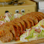 Si and Dave’s Meatloaf with wedge salad recipe on Hairy Bikers: Route 66