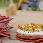 Hairy Bikers chilli and chocolate mousse pie with chilli praline shards recipe on Route 66