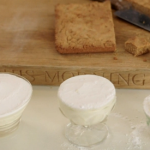 Phil Vickery clotted cream and lemon curd mousse with cookies recipe on This Morning
