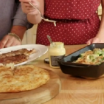 John Torode Minute Steak with Rostis and Broccoli Gratin recipe on John and Lisa’s Weekend Kitchen