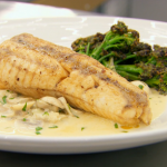 Marcus Wareing monkfish with broccoli and vermouth cream sauce recipe on MasterChef The Professionals