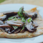 Rick Stein ( French bourriols) buckwheat pancakes with mushrooms and egg recipe on Rick Stein’s Secret France