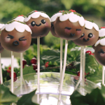 Juliet Sear Christmas Pudding Fruit Cake Pops recipe on Beautiful Baking with Juliet Sear