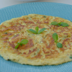Ainsley Harriott Corsican mint omelette recipe on Ainsley’s Mediterranean Cookbook