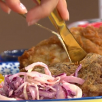 Phil Vickery KFC inspired fried chicken with sweet corn and sour cream recipe on This Morning
