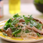 John Torode Vietnamese beef salad with rice noodles recipe on John and Lisa’s Weekend Kitchen