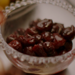 Nigella Lawson cherries jubilee with kirsch  liqueur recipe on Nigella’s Cook, Eat, Repeat