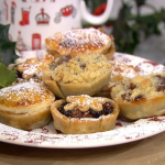 James Martin festive mince pies with brandy and dried mulberries recipe on This Morning