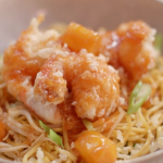 John Torode sweet and sour prawns and noodles recipe on John and Lisa’s Weekend Kitchen