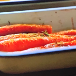 Jamie Oliver clementine and rosemary roast carrots recipe on This Morning