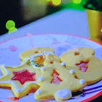 Anton Du Beke Christmas biscuits with boiled sweets recipe on This Morning