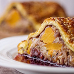 Simon Rimmer Squash with Sage and Onion Wellington recipe on Sunday Brunch