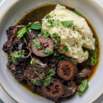 Simon Rimmer Slow Cooked Beef with Salsa Verde recipe on Sunday Brunch