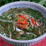 Phil Vickery winter noodle soup with pork fillet and beansprouts recipe on This Morning