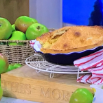 Angela Hartnett mum’s apple pie with Bramley apples and lard recipe on This Morning